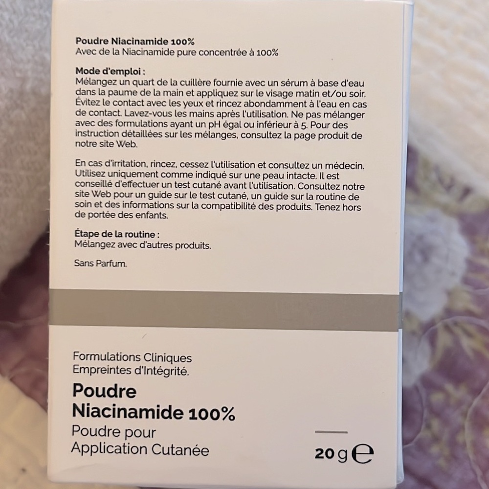 THE ORDINARY 💯% NIACINAMIDE POWDER NIB - Picture 4 of 6